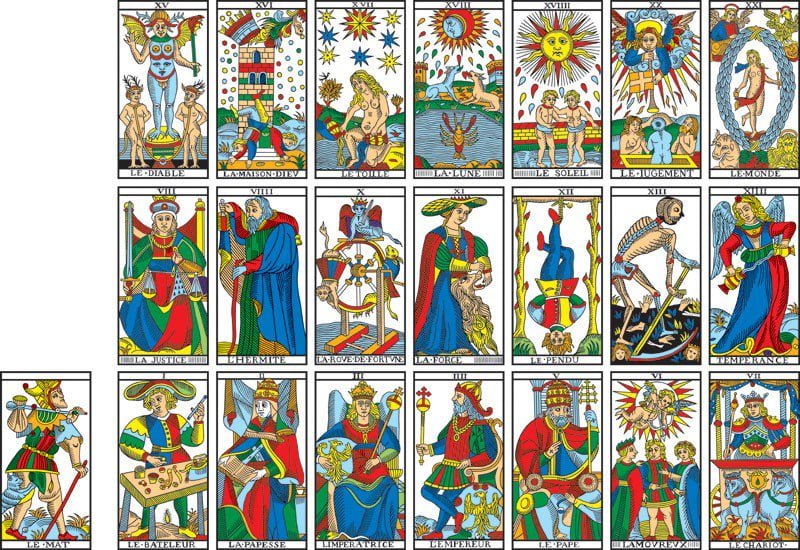 Las cartas del tarot