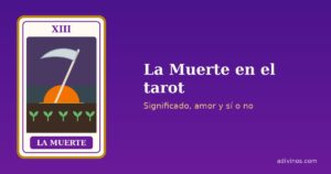 Ilustración de la carta La Muerte, arcano XIII del tarot