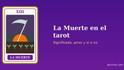 Ilustración de la carta La Muerte, arcano XIII del tarot