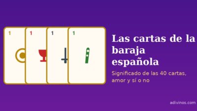 Ases de oros, copas, espadas y bastos de la baraja española